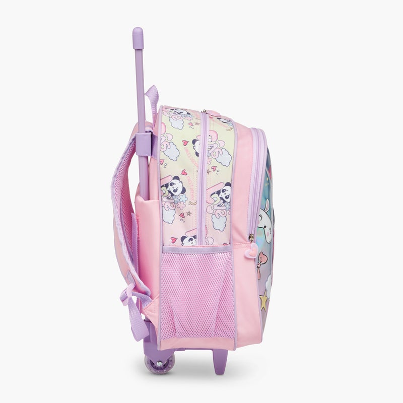 sami_studio 5-Piece School Trolley Bag Set for Girls - Image 4